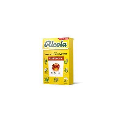 Ricola Bonbons Herbes Balsamiques en coffret 10 unités Sans sucre, arômes naturels uniquement - Publicité Ricola Bonbons Herbes Balsamiques en coffret 10 unités Sans sucre, arômes naturels uniquement - Publicité