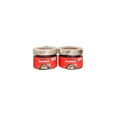 Paellissimo Salmorreta pour Paella, Salmorreta Alicantina, Salsa Salmorretta, Sofrito pour améliorer le goût de vos paelles, riis, Fideuás et poêle 2 pots de 110 gr (22 portions par pot) - Publicité Paellissimo Salmorreta pour Paella, Salmorreta Alicantina, Salsa Salmorretta, Sofrito pour améliorer le goût de vos paelles, riis, Fideuás et poêle 2 pots de 110 gr (22 portions par pot) - Publicité