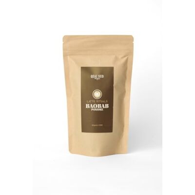 QUAI SUD Baobab Latte en Poudre, Fruit de Baobab d'Afrique. Idéal Latte, Boisson Chaude ou Froide, Smoothie, Riche en Vitamine C 100 Grammes Sachet Kraft - Publicité QUAI SUD Baobab Latte en Poudre, Fruit de Baobab d'Afrique. Idéal Latte, Boisson Chaude ou Froide, Smoothie, Riche en Vitamine C 100 Grammes Sachet Kraft - Publicité