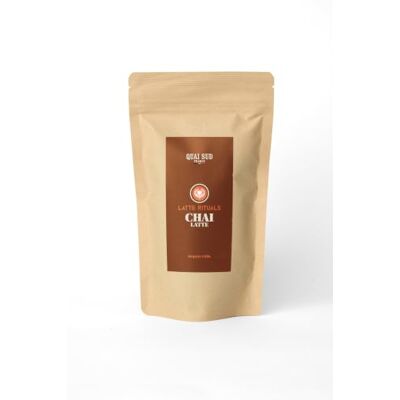 QUAI SUD Chaï Latte en Poudre, Mélange 6 Épices (Cannelle, Gingembre, Cardamome, muscade, clou de girofle, poivre). Idéal Latte, Boisson Chaude Épicée, Recette Indienne 100 Grammes Sachet Kraft - Publicité QUAI SUD Chaï Latte en Poudre, Mélange 6 Épices (Cannelle, Gingembre, Cardamome, muscade, clou de girofle, poivre). Idéal Latte, Boisson Chaude Épicée, Recette Indienne 100 Grammes Sachet Kraft - Publicité