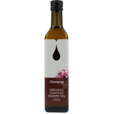 Clearspring Organic Sesame Oil 500ml - Publicité Clearspring Organic Sesame Oil 500ml - Publicité