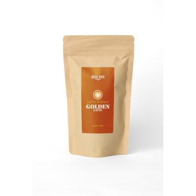 QUAI SUD Golden Latte en Poudre, Curcuma & Épices Douces (Lait d'Or Ayurvédique). Idéal Latte, Boisson Chaude ou Glacée, Recette Réconfortante 100 Grammes Sachet Kraft - Publicité QUAI SUD Golden Latte en Poudre, Curcuma & Épices Douces (Lait d'Or Ayurvédique). Idéal Latte, Boisson Chaude ou Glacée, Recette Réconfortante 100 Grammes Sachet Kraft - Publicité