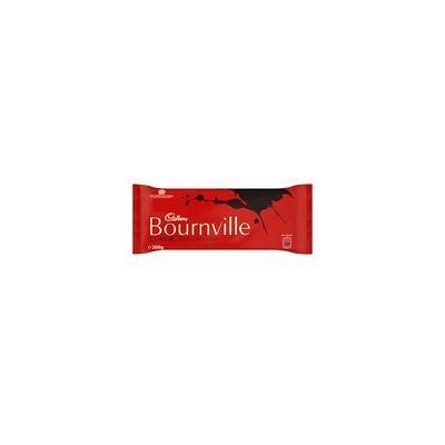 Cadbury Barre Chocolat Bournville 200gr - Publicité Cadbury Barre Chocolat Bournville 200gr - Publicité