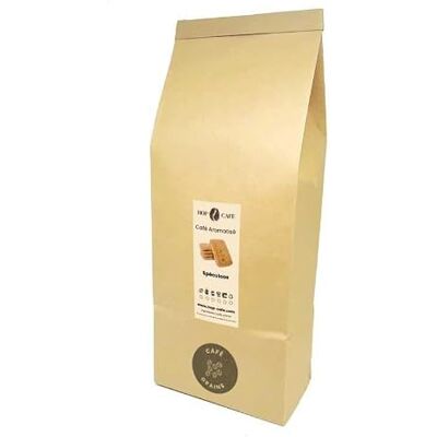 HOP CAFE Grains Aromatisé Spéculoos • 1kg - Publicité HOP CAFE Grains Aromatisé Spéculoos • 1kg - Publicité