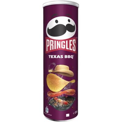 Pringles Texas BBQ Sauce 200g - Publicité Pringles Texas BBQ Sauce 200g - Publicité