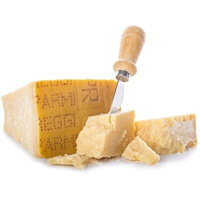 Parmigiano Reggiano D.O.P Fromage Parmesan original, 1 kg - Publicité Parmigiano Reggiano D.O.P Fromage Parmesan original, 1 kg - Publicité