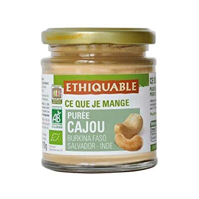 ETHIQUABLE Purée de noix de cajou bio & équitable - Publicité ETHIQUABLE Purée de noix de cajou bio & équitable - Publicité