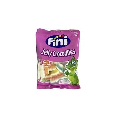 Fini Crocodiles" 100G -halal / Sans Gluten / 0% de matières grasses- LOT DE 4 - Publicité Fini Crocodiles" 100G -halal / Sans Gluten / 0% de matières grasses- LOT DE 4 - Publicité