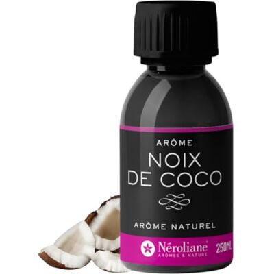 Néroliane NEROLIANE – Arôme Alimentaire Naturel Noix de Coco 125ml – Saveur Exotique et Gourmande – Pour Yaourts, Glaces, Gâteaux, Boissons, Fromage Blanc, Confiseries – Qualité Professionnelle – Made in France - Publicité Néroliane NEROLIANE – Arôme Alimentaire Naturel Noix de Coco 125ml – Saveur Exotique et Gourmande – Pour Yaourts, Glaces, Gâteaux, Boissons, Fromage Blanc, Confiseries – Qualité Professionnelle – Made in France - Publicité