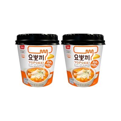 Fimilla Market Yopokki Tteokbokki Instantané au Fromage YP 120g (Pack de 2) - Publicité Fimilla Market Yopokki Tteokbokki Instantané au Fromage YP 120g (Pack de 2) - Publicité
