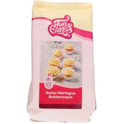 FunCakes Mix pour Crème au Beurre Meringue Suisse: facile à utiliser, crémeux, parfait pour la décoration de gâteaux, la couverture et le remplissage, la garniture sur les cupcakes. 400 g. Publicité FunCakes Mix pour Crème au Beurre Meringue Suisse: facile à utiliser, crémeux, parfait pour la décoration de gâteaux, la couverture et le remplissage, la garniture sur les cupcakes. 400 g. Publicité