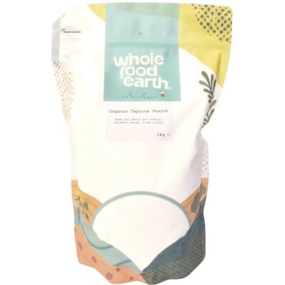Wholefood Earth Farine de tapioca bio Sans OGM 1 kg - Publicité Wholefood Earth Farine de tapioca bio Sans OGM 1 kg - Publicité