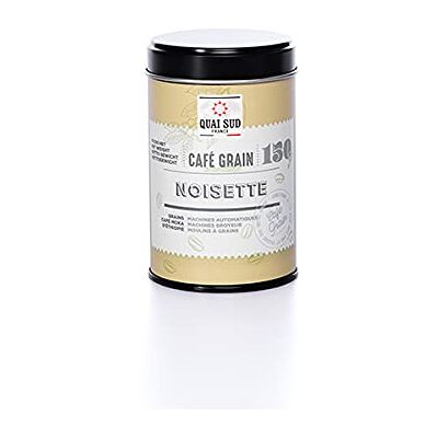 QUAI SUD Café en Grain Aromatisé 150g I Noisette Boite pop - Publicité QUAI SUD Café en Grain Aromatisé 150g I Noisette Boite pop - Publicité