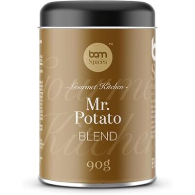 BAM Mélange d'Épices – Pour Recettes Sucrées et Salées, Sans Gluten, Saveurs Naturelles, Sans Additifs – Mr. Potato, 90 g - Publicité BAM Mélange d'Épices – Pour Recettes Sucrées et Salées, Sans Gluten, Saveurs Naturelles, Sans Additifs – Mr. Potato, 90 g - Publicité
