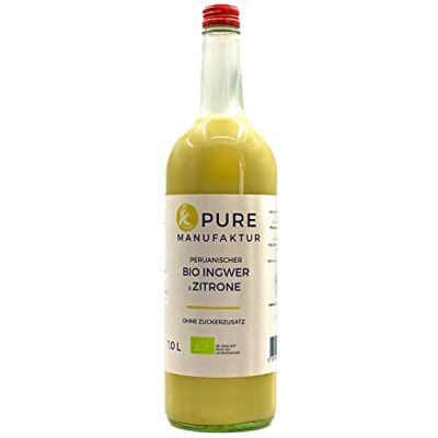 Pure Bio Gingembre concentré – Qualité concentré de contrôle angebautem peruanischen bio Gingembre – Sans additifs, sans sucre - Publicité Pure Bio Gingembre concentré – Qualité concentré de contrôle angebautem peruanischen bio Gingembre – Sans additifs, sans sucre - Publicité
