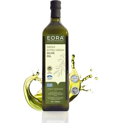 Pure EORA Huile d’Olive Extra Vierge Grecque Premium 1L (Nouvelle Récolte 25/26) – Haute teneur en polyphénols, extraite à froid, très faible acidité ~0,35% – origine unique IGP Lakonie, Grèce - Publicité Pure EORA Huile d’Olive Extra Vierge Grecque Premium 1L (Nouvelle Récolte 25/26) – Haute teneur en polyphénols, extraite à froid, très faible acidité ~0,35% – origine unique IGP Lakonie, Grèce - Publicité