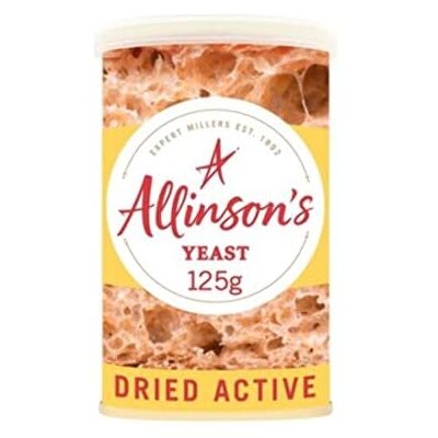Allinson sèche active 125g de levure boulangère - Publicité Allinson sèche active 125g de levure boulangère - Publicité