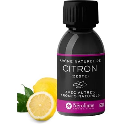 Néroliane NEROLIANE – Arôme Alimentaire Naturel Citron Zeste 250ml – Arôme Rafraîchissant et Fruité – Pâtisseries, Boissons, Marinades – Sans Alcool – Vegan – Qualité Professionnelle Fabriqué en France - Publicité Néroliane NEROLIANE – Arôme Alimentaire Naturel Citron Zeste 250ml – Arôme Rafraîchissant et Fruité – Pâtisseries, Boissons, Marinades – Sans Alcool – Vegan – Qualité Professionnelle Fabriqué en France - Publicité