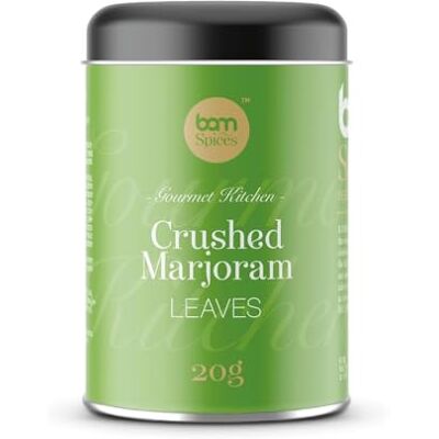 BAM Épices et Herbes Aromatiques pour Viandes, Légumineuses, Légumes Saveur Méditerranéenne Sans Gluten Marjolaine Séchée, 20 g - Publicité BAM Épices et Herbes Aromatiques pour Viandes, Légumineuses, Légumes Saveur Méditerranéenne Sans Gluten Marjolaine Séchée, 20 g - Publicité