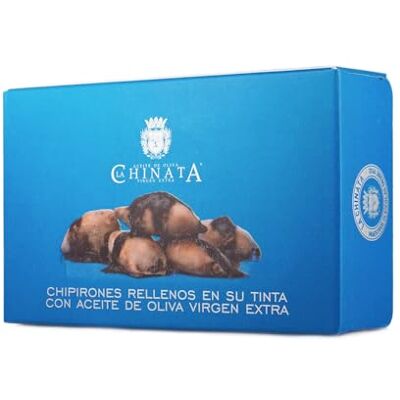 La Chinata Encornets Farcis dans leur Encre (115 g) - Publicité La Chinata Encornets Farcis dans leur Encre (115 g) - Publicité