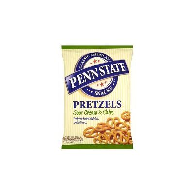 Penn State - Sour Cream and Chive Baked Pretzels - Pretzels - Publicité Penn State - Sour Cream and Chive Baked Pretzels - Pretzels - Publicité
