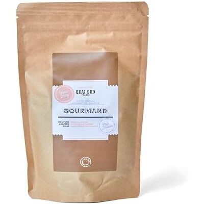 QUAI SUD Café Moulu Aromatisé biscuit I Gourmand I 250 g - Publicité QUAI SUD Café Moulu Aromatisé biscuit I Gourmand I 250 g - Publicité