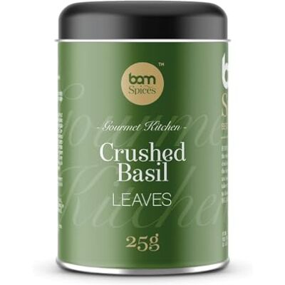 BAM Épices Herbes Aromatiques pour Pâtes, Pizzas, Salades Goût Méditerranéen Sans Gluten Basilic Séché, 25 g - Publicité BAM Épices Herbes Aromatiques pour Pâtes, Pizzas, Salades Goût Méditerranéen Sans Gluten Basilic Séché, 25 g - Publicité