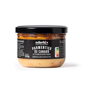 EDERKI Parmentier de canard au fromage de brebis 350g - Publicité EDERKI Parmentier de canard au fromage de brebis 350g - Publicité