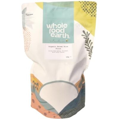 Wholefood Earth Farine de riz complet, 1 kg - Publicité Wholefood Earth Farine de riz complet, 1 kg - Publicité