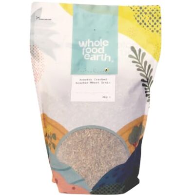 Wholefood Earth Grains de Freekeh torréfiées Sans OGM Végans Sans produits laitiers Sans sucre ajouté, 2 kg - Publicité Wholefood Earth Grains de Freekeh torréfiées Sans OGM Végans Sans produits laitiers Sans sucre ajouté, 2 kg - Publicité