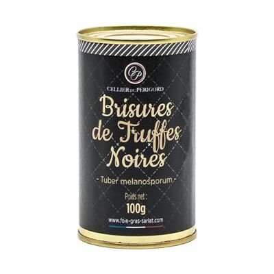 Cellier du Périgord Brisures de Truffes Noires (Tuber Melanosporum) 100g - Publicité Cellier du Périgord Brisures de Truffes Noires (Tuber Melanosporum) 100g - Publicité
