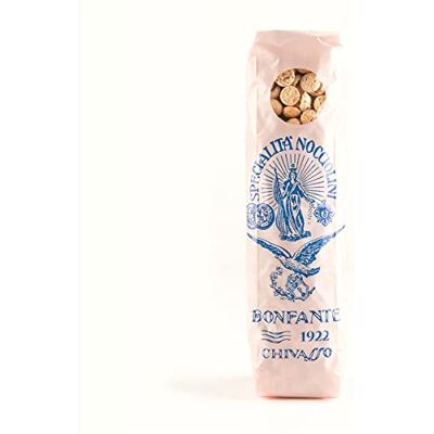 Bonfante Nocciolini di Chivasso Biscuits aux noisettes 500 g - Publicité Bonfante Nocciolini di Chivasso Biscuits aux noisettes 500 g - Publicité