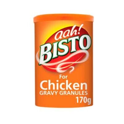 KRISP 3 x 170 g Bisto Granulés pour sauce au poulet - Publicité KRISP 3 x 170 g Bisto Granulés pour sauce au poulet - Publicité