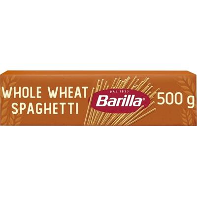 Barilla Spaghetti n°5 Integrale 100% Blé Complet 500 g Lot de 10 - Publicité Barilla Spaghetti n°5 Integrale 100% Blé Complet 500 g Lot de 10 - Publicité