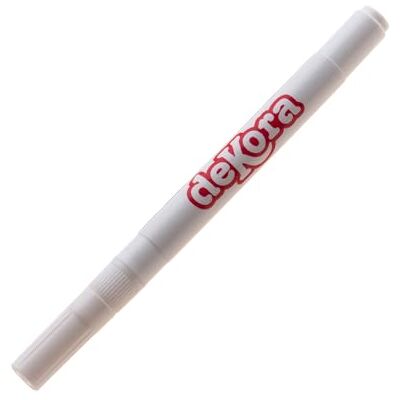 dekora Stylo à Encre Comestible pour la Décoration de Cupcakes, de Fondants ou de Papier Comestible Détails Éblouissants et Précis Sûr et Facile à Utiliser Couleur or Nacré - Publicité dekora Stylo à Encre Comestible pour la Décoration de Cupcakes, de Fondants ou de Papier Comestible Détails Éblouissants et Précis Sûr et Facile à Utiliser Couleur or Nacré - Publicité