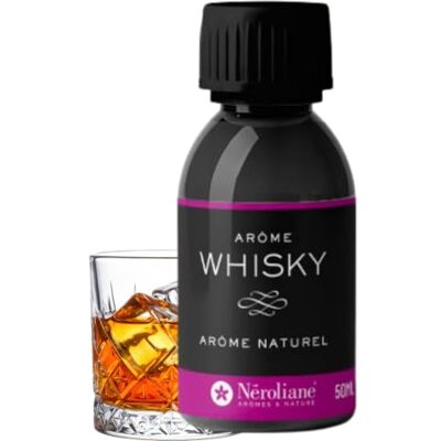 Néroliane NEROLIANE – Arôme Alimentaire Whisky Sans Alcool 50ml – Notes Boisées, Épicées et Légèrement Fumées – Pâtisseries, Chocolats, Glaces, Boissons – Vegan – Fabriqué en France – Qualité Professionnelle - Publicité Néroliane NEROLIANE – Arôme Alimentaire Whisky Sans Alcool 50ml – Notes Boisées, Épicées et Légèrement Fumées – Pâtisseries, Chocolats, Glaces, Boissons – Vegan – Fabriqué en France – Qualité Professionnelle - Publicité