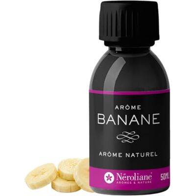 Néroliane NEROLIANE – Arôme Alimentaire Banane 50ml – Saveur Douce et Exotique – Yaourts Maison, Pâtisseries, Glaces, Boissons, Smoothies, Confiseries – Arome Qualité Professionnelle – Made in France - Publicité Néroliane NEROLIANE – Arôme Alimentaire Banane 50ml – Saveur Douce et Exotique – Yaourts Maison, Pâtisseries, Glaces, Boissons, Smoothies, Confiseries – Arome Qualité Professionnelle – Made in France - Publicité
