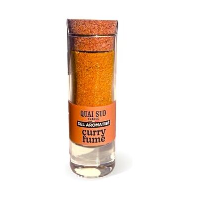 QUAI SUD Sel Curry Fumé – Assaisonnement aux Notes Épicées, Chaudes & Légèrement Boisées Idéal pour Viandes, Légumes, Woks & Plats Exotiques 55 g Verre Shot - Publicité QUAI SUD Sel Curry Fumé – Assaisonnement aux Notes Épicées, Chaudes & Légèrement Boisées Idéal pour Viandes, Légumes, Woks & Plats Exotiques 55 g Verre Shot - Publicité