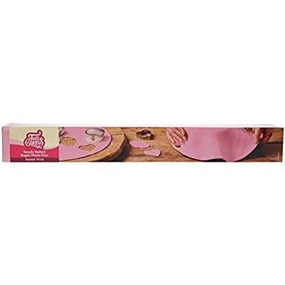 FunCakes Pâte à Sucre Étalée Pink sans gluten 36 cm de rond et 3 mm d'épaisseur 430 g - Publicité FunCakes Pâte à Sucre Étalée Pink sans gluten 36 cm de rond et 3 mm d'épaisseur 430 g - Publicité