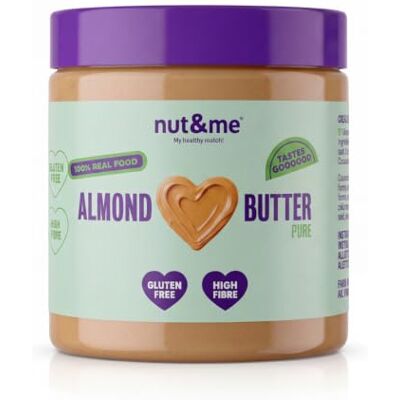 nut&me Purée d'amandes sans sucres ajoutés 500 g - Publicité nut&me Purée d'amandes sans sucres ajoutés 500 g - Publicité