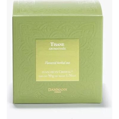 Dammann Frères Tisane des Merveilles de en 25 sachets Cristal - Publicité Dammann Frères Tisane des Merveilles de en 25 sachets Cristal - Publicité