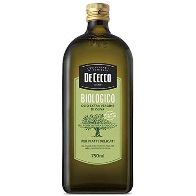 De Cecco Biologico Olio Extra Vergine Di Oliva Lot de 6 huiles d'olive extra vierges pour plats délicats 750 ml - Publicité De Cecco Biologico Olio Extra Vergine Di Oliva Lot de 6 huiles d'olive extra vierges pour plats délicats 750 ml - Publicité