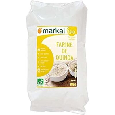 Markal Farine de Quinoa Bio 500g - Publicité Markal Farine de Quinoa Bio 500g - Publicité