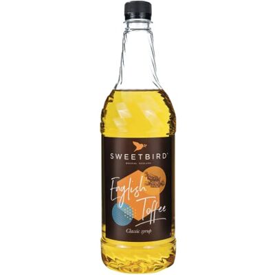 Sirop English Toffee de Sweetbird - 1L - Publicité Sirop English Toffee de Sweetbird - 1L - Publicité