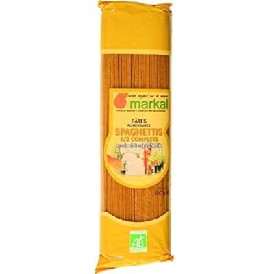 Markal Spaghettis demi,complets, 500g, - Publicité Markal Spaghettis demi,complets, 500g, - Publicité