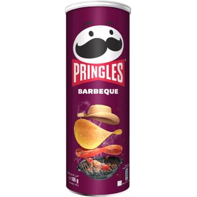 Pringles Tuiles Barbecue 165 g Lot de 4 - Publicité Pringles Tuiles Barbecue 165 g Lot de 4 - Publicité