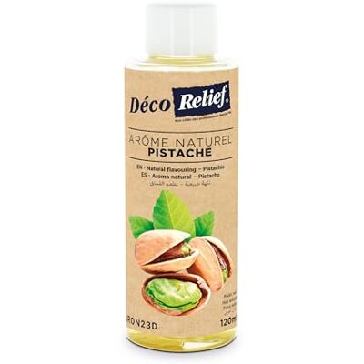 Déco Relief Arôme Naturel de Pistache 120 ml Ingrédient Pâtisserie ARON23D - Publicité Déco Relief Arôme Naturel de Pistache 120 ml Ingrédient Pâtisserie ARON23D - Publicité