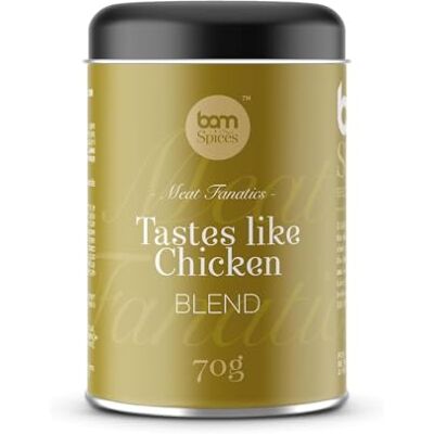 BAM Mélange d'Épices – Pour Recettes Sucrées et Salées, Sans Gluten, Saveurs Naturelles, Sans Additifs – Goût de Poulet, 70 g - Publicité BAM Mélange d'Épices – Pour Recettes Sucrées et Salées, Sans Gluten, Saveurs Naturelles, Sans Additifs – Goût de Poulet, 70 g - Publicité