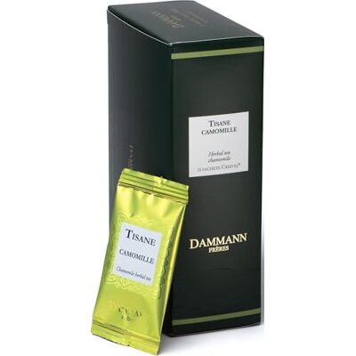 Dammann Frères Dammann Freres Tisane camomille 21 sachets cristal emballés - Publicité Dammann Frères Dammann Freres Tisane camomille 21 sachets cristal emballés - Publicité