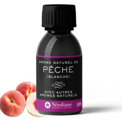 Néroliane NEROLIANE – Arôme Alimentaire Naturel Pêche 50ml – Saveur Douce et Florale – Pour Yaourts Maison, Glaces, Pâtisseries, Bonbons, Cocktails et Boissons – Qualité Professionnelle – Fabriqué en France - Publicité Néroliane NEROLIANE – Arôme Alimentaire Naturel Pêche 50ml – Saveur Douce et Florale – Pour Yaourts Maison, Glaces, Pâtisseries, Bonbons, Cocktails et Boissons – Qualité Professionnelle – Fabriqué en France - Publicité